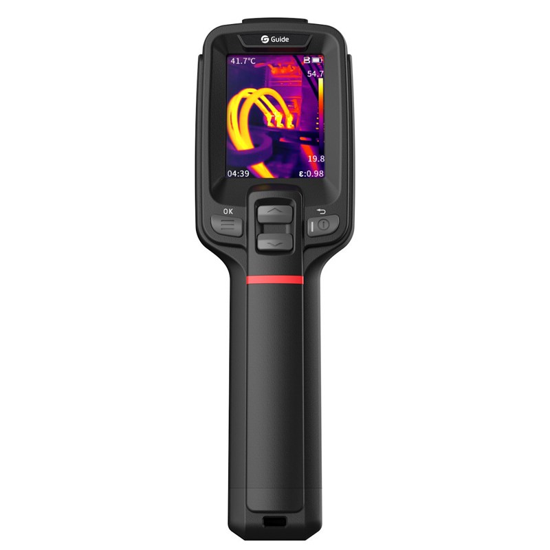 Guide Sensmart E1+ warmtebeeldcamera, 120 x 90 pixels, zwart