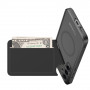 Dux Ducis Rafi II hoes voor Samsung Galaxy S25 met standaard en portemonnee, zwart