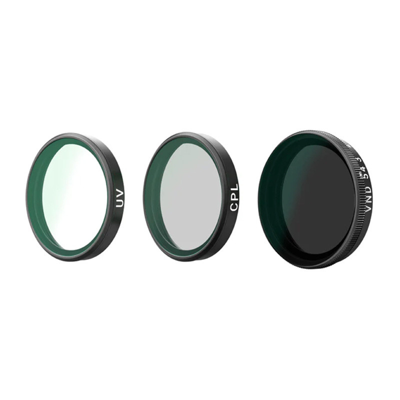 Telesin CPL/VND8/UV-filterset voor DJI Osmo Action 6 (3 st.)