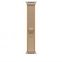 Apple Trail Loop smartwatchband 49 mm, zand, M/L, afwerking in naturel titanium, MK8N4ZM/A