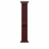 Apple Trail Loop smartwatchband 49 mm, bordeaux, M/L, afwerking in zwart titanium, MKA94ZM/A