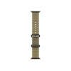 Apple Ocean Band smartwatchband 49 mm, halfdoorzichtig zeegrasgroen, afwerking in zwart titanium, MKAV4ZM/A