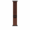 Apple Alpine Loop smartwatchband 49 mm, bordeaux, large, afwerking in zwart titanium, MKF24ZM/A