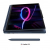 Lenovo Yoga 9i 2-in-1 Aura Edition 14IPH11 83SE001XPB laptop, 14" 2,8K OLED-aanraakscherm, Intel Core Ultra 7 355, 32 GB RAM, 512 GB SSD, blauw