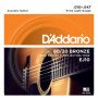 D'Addario EJ10 snaren voor akoestische gitaar, 10-47