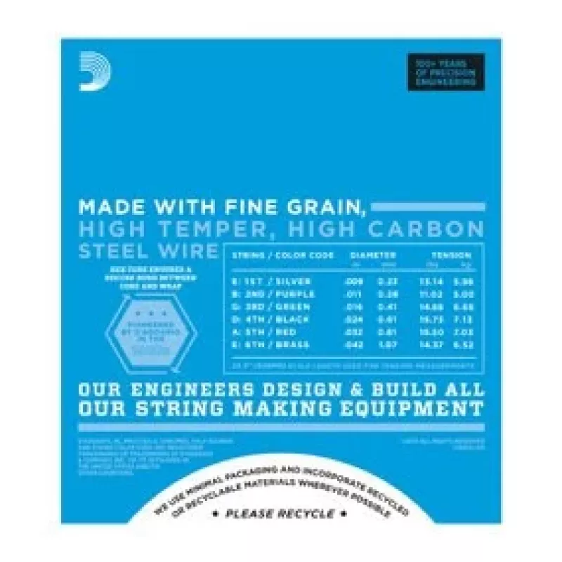 D'Addario EXL120 Super Light snaren voor elektrische gitaar, 9-42