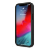 BMW BMHCP12LRSCSK Perforate Sides leren hardcase voor Apple iPhone 12 Pro Max, zwart
