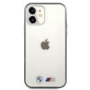BMW BMHCP12SMBTOK Sandblast hardcase voor Apple iPhone 12 mini, transparant