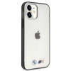 BMW BMHCP12SMBTOK Sandblast hardcase voor Apple iPhone 12 mini, transparant