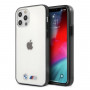 BMW BMHCP12LMBTOK Sandblast hardcase voor Apple iPhone 12 Pro Max, transparant
