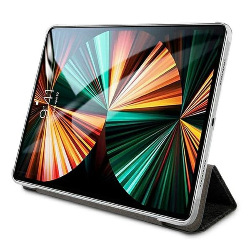 Guess GUIC12G4GFGR 4G Collection boekhoes voor Apple iPad Pro 12.9 2021, grijs