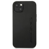 Mercedes-AMG AMHCP13MDOLBK Leather Hot Stamped hardcase voor Apple iPhone 13, zwart