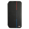 BMW BMBKS22MTRTBK bookcase-hoesje voor Samsung Galaxy S22+, M Collection Triangles, zwart