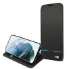 BMW BMBKS22MPUCARTCBK bookcase-hoesje voor Samsung Galaxy S22+, M Collection Triangles, zwart