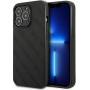 Karl Lagerfeld KLHCP13LPTLK hardcase-hoesje voor Apple iPhone 13 Pro, Perforated Allover, zwart