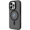 BMW BMHMP14LDSLK Signature MagSafe harde hoes voor Apple iPhone 14 Pro, zwart
