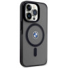 BMW BMHMP14XDSLK Signature MagSafe harde hoes voor Apple iPhone 14 Pro Max, zwart