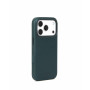 Mujjo Troubadour leren hoesje voor Apple iPhone 18 Pro / 17 Pro, MagSafe, obsidiaangroen