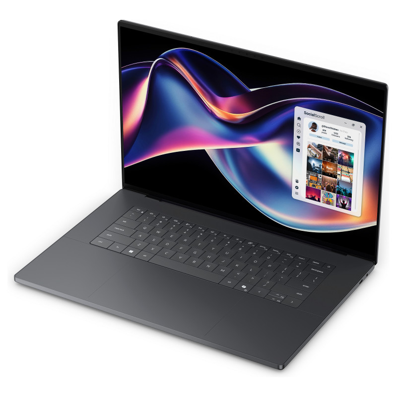 Dell XPS 16 DA16260-945YK 16-inch touchscreen-laptop, Intel Core Ultra X9 388H, 32 GB RAM, 1 TB SSD, Windows 11 Home, grafiet