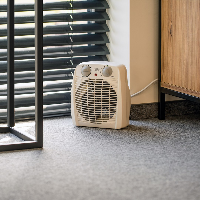 Teesa TSA8059 ventilatorkachel, 0,8/1,2/2 kW, wit