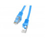 Lanberg PCF6-10CC-0025-B Cat6 F/UTP netwerkkabel, 0,25 m, blauw