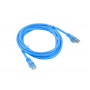 Lanberg PCF6-10CC-0050-B Cat6 F/UTP netwerkkabel, 0,5 m, blauw