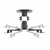 Maclean MC-200 B plafondbeugel voor projectoren, 54–320 mm, tot 13,5 kg, zwart