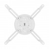 Maclean MC-200 W plafondbeugel voor projectoren, staal, 54–320 mm, tot 13,5 kg, wit