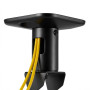 Maclean MC-208 B plafondbeugel voor projectoren, staal, 180–310 mm, tot 15 kg, zwart