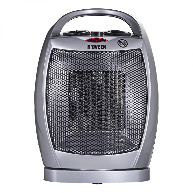 Noveen PTC09 keramische ventilatorkachel, 1500 W, grijs