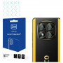 3MK Lens Protection Xiaomi POCO X7 hybride glas voor cameralens (4 st.)