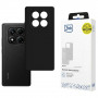 3MK Matt Case Xiaomi Redmi Note 14 Pro 4G hoesje, zwart
