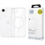 3MK Clear MagCase Apple iPhone 17e / 16e hoesje met MagSafe, transparant