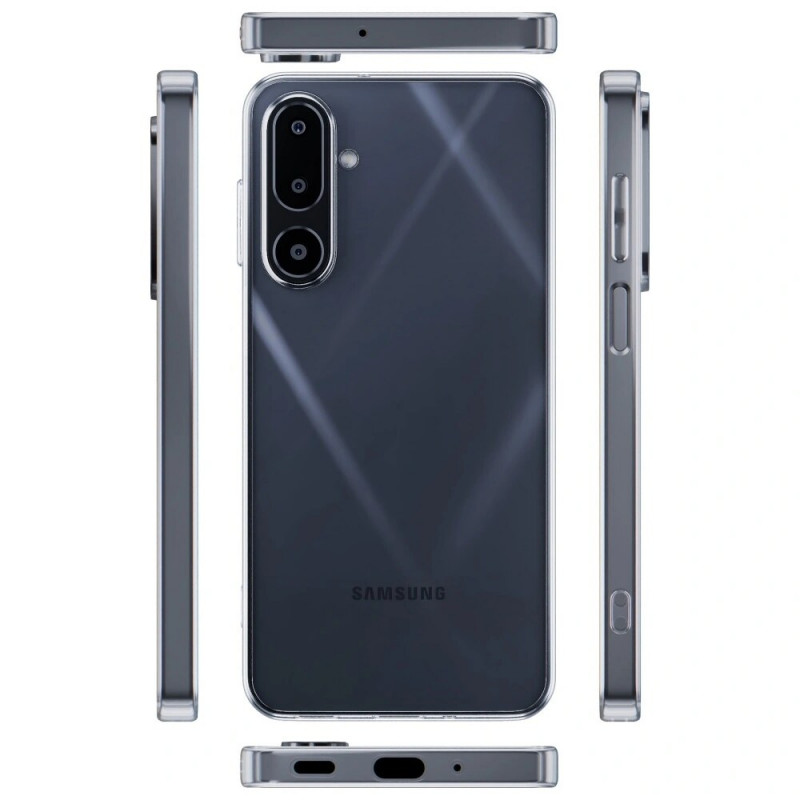 3MK Clear Case hoesje voor Samsung Galaxy M16 5G, transparant