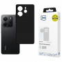 3MK Matt Case Pro hoesje voor Xiaomi Redmi Note 14 4G, zwart