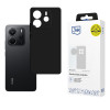 3MK Matt Case Pro hoesje voor Xiaomi Redmi Note 14 4G, zwart