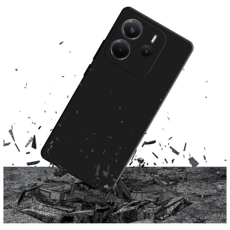 3MK Matt Case Pro hoesje voor Xiaomi Redmi Note 14 4G, zwart