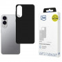 3MK Matt Case telefoonhoesje voor Samsung Galaxy S25 Edge, zwart