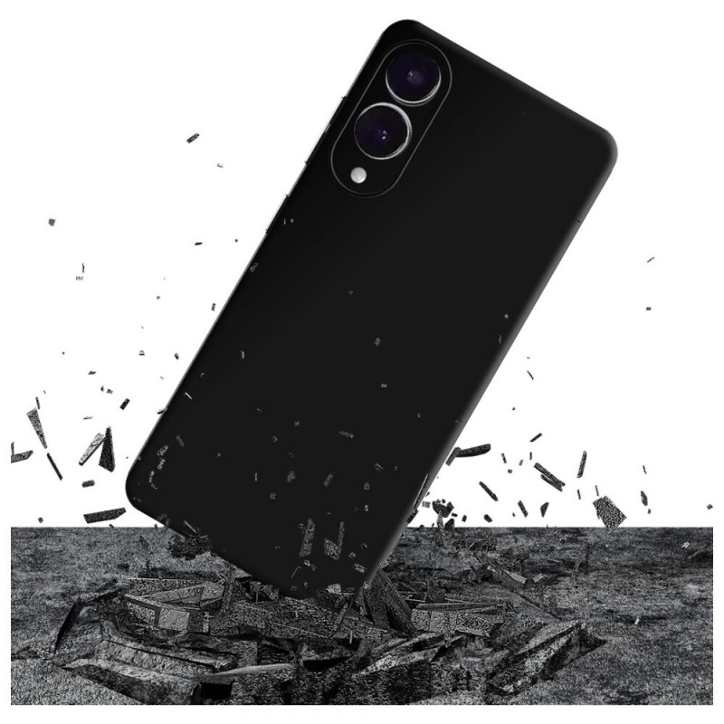 3MK Matt Case Pro telefoonhoesje voor Samsung Galaxy S25 Edge, zwart