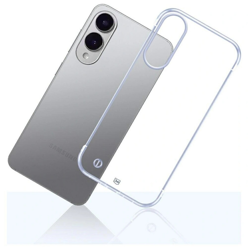 3MK Just20g Clear Case hoesje voor Samsung Galaxy S25 Edge, transparant