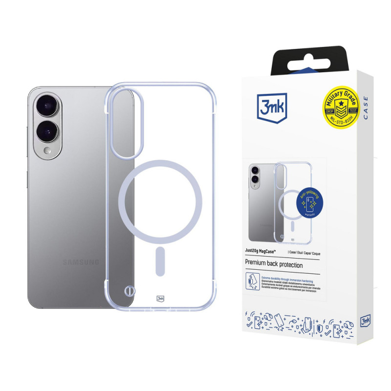 3MK Just20g MagCase hoesje voor Samsung Galaxy S25 Edge, transparant