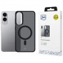 3MK Smoke MagCase hoesje voor Samsung Galaxy S25 Edge, zwart