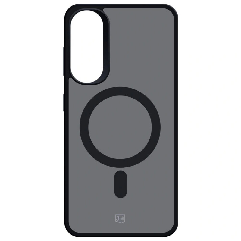 3MK Smoke MagCase hoesje voor Samsung Galaxy S25 Edge, zwart