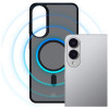 3MK Smoke MagCase hoesje voor Samsung Galaxy S25 Edge, zwart
