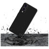 3MK siliconen hoesje voor Samsung Galaxy S25 Edge, zwart