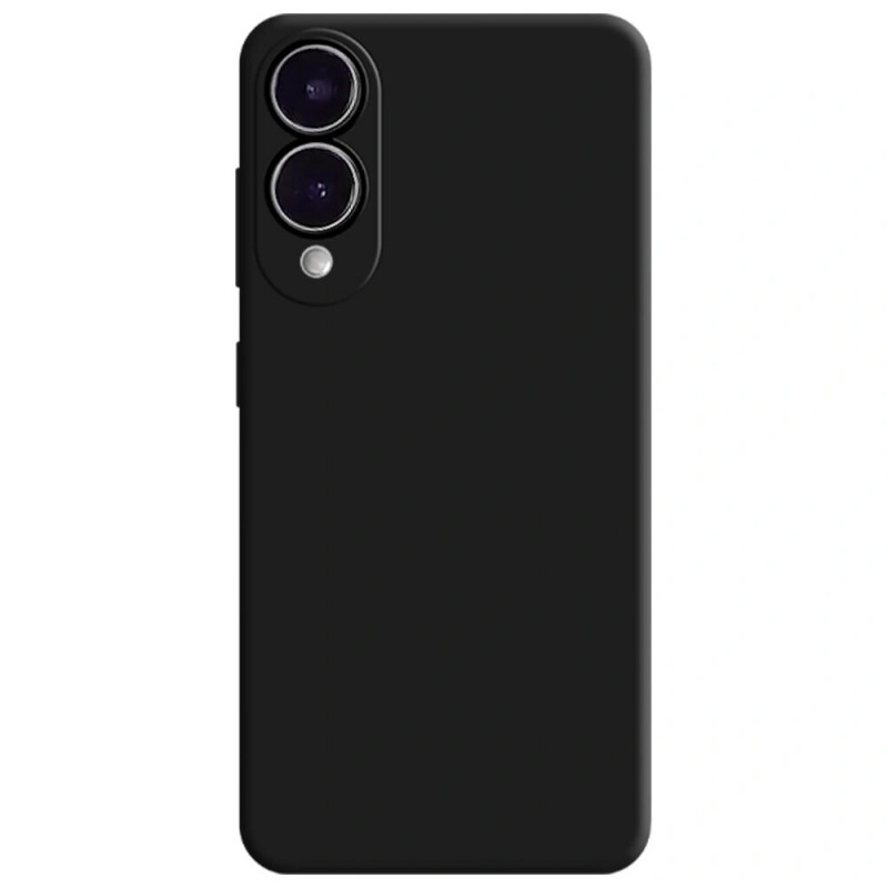 3MK siliconen hoesje voor Samsung Galaxy S25 Edge, zwart