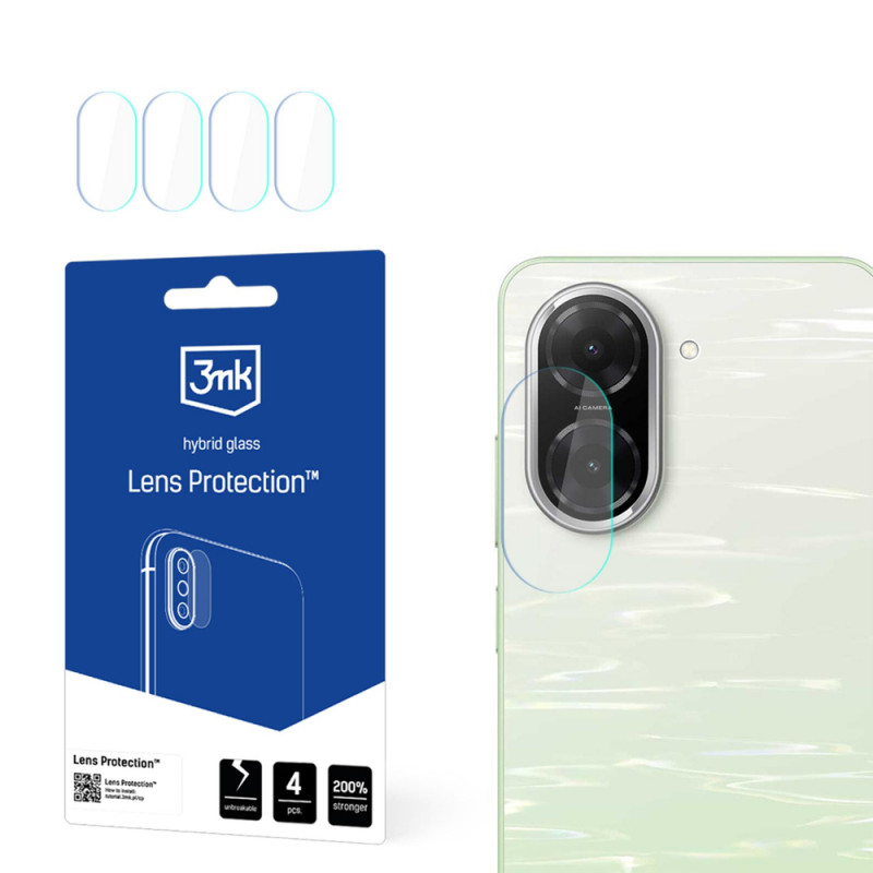 3MK Lens Protection hybride glas voor cameralens Xiaomi Redmi A5 4G (4 st.)