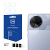 3MK Lens Protection hybride glas voor cameralens Xiaomi POCO F7 Pro (4 st.)