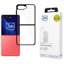3MK Satin Armor Case+ Flip flipcover voor Samsung Galaxy Z Flip7, transparant