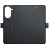 3MK Wallet Case portemonneehoesje voor POCO C71 4G / Redmi A5 4G, zwart
